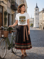 100% lietuviškas produktas – lietuviškas marškinėlis su humoru