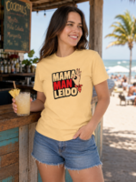 Mama man leido. Maikė su Leidimu Viskam – lietuviškas marškinėlis su humoru